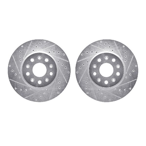 2016-2024 Chevrolet Camaro Disc Brake Rotor Set - Front (Dynamic Friction)