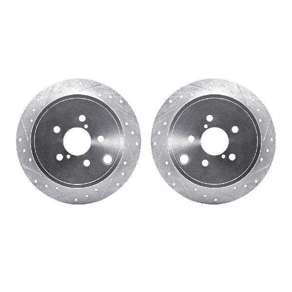 2009-2013 Subaru Forester Disc Brake Rotor Set - Rear (Dynamic Friction)