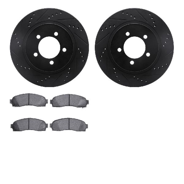 2002-2005 Mercury Mountaineer Disc Brake Kit - Front (Dynamic Friction)