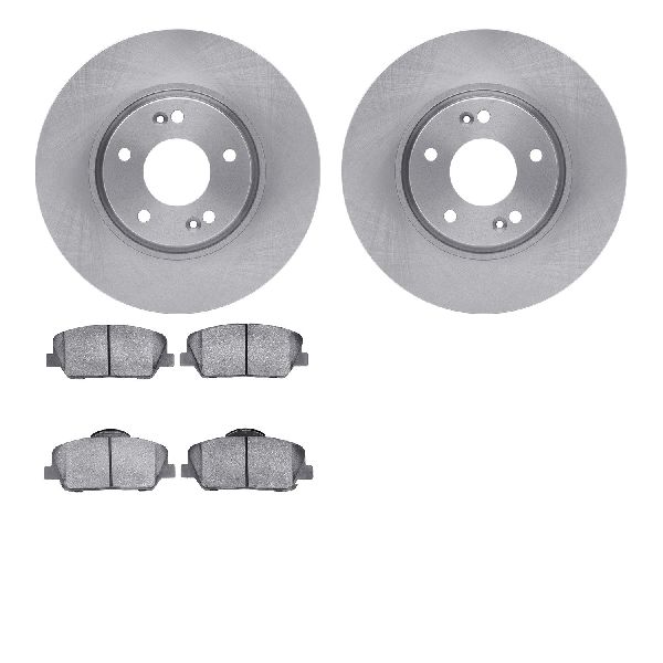 2013 Hyundai Veloster Disc Brake Kit - Front (Dynamic Friction)