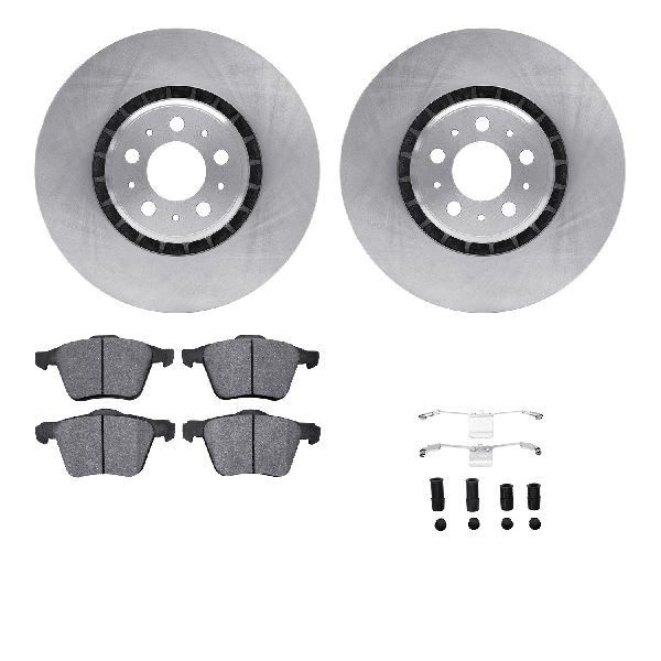 2003-2009 Volvo XC90 Disc Brake Kit - Front (Dynamic Friction)