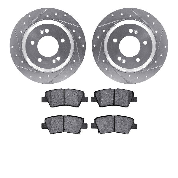 2015-2019 Hyundai Sonata Disc Brake Kit - Rear (Dynamic Friction)