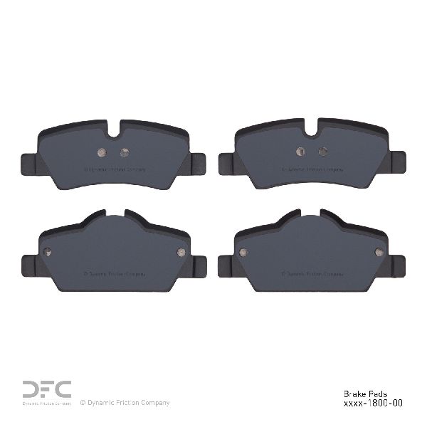2015-2022 Mini Cooper Disc Brake Pad Set - Rear (Dynamic Friction)