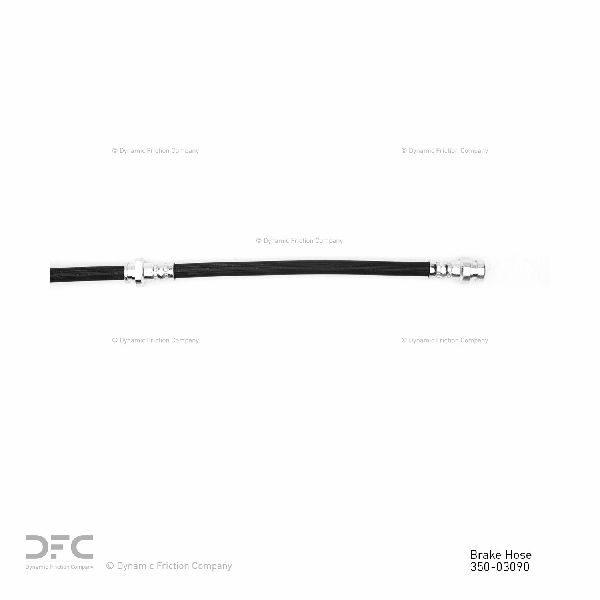 1997-2001 Hyundai Tiburon Brake Hydraulic Hose - Rear Left (Dynamic Friction)