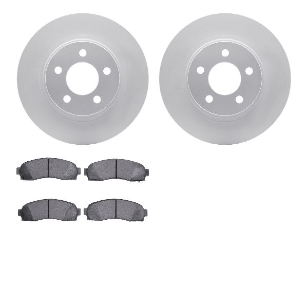 2001-2005 Ford Explorer Sport Trac Disc Brake Kit - Front (Dynamic Friction)