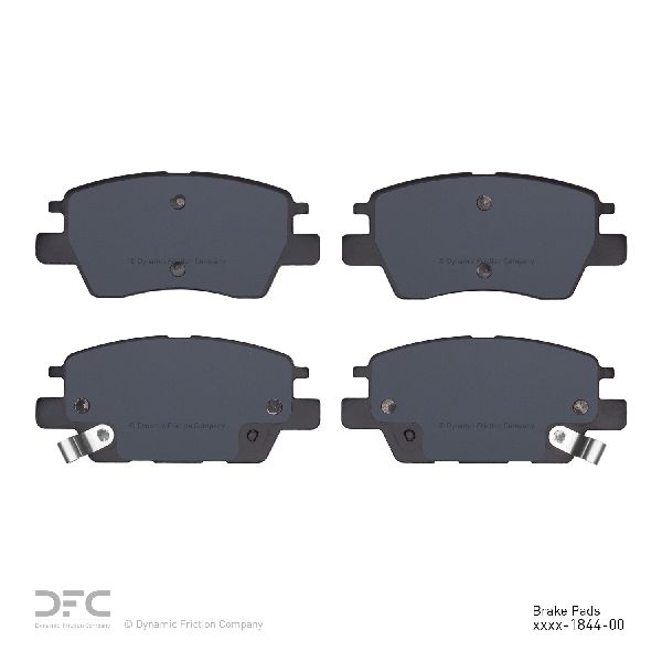 2017-2023 Chevrolet Bolt EV Disc Brake Pad Set - Front (Dynamic Friction)