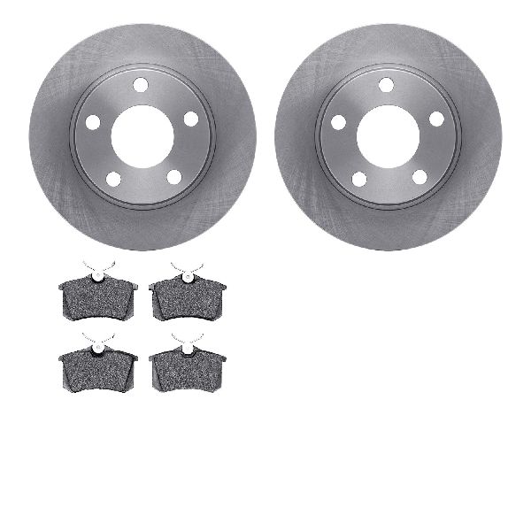 2001-2005 Audi Allroad Quattro Disc Brake Kit - Rear (Dynamic Friction)