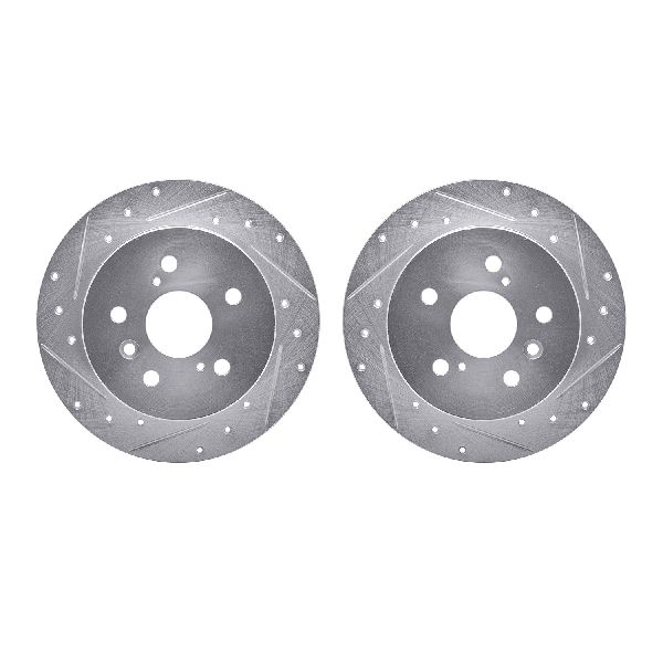 2013-2018 Lexus ES300h Disc Brake Rotor Set - Rear (Dynamic Friction)