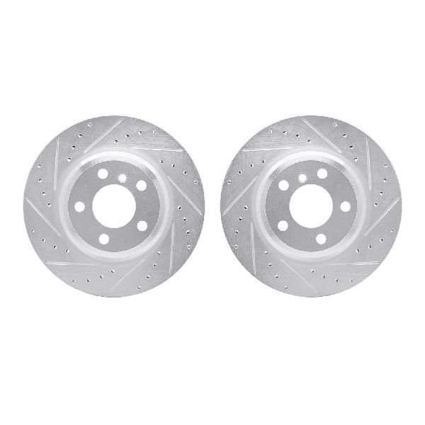 2014-2016 BMW 328i Disc Brake Rotor Set - Rear (Dynamic Friction)