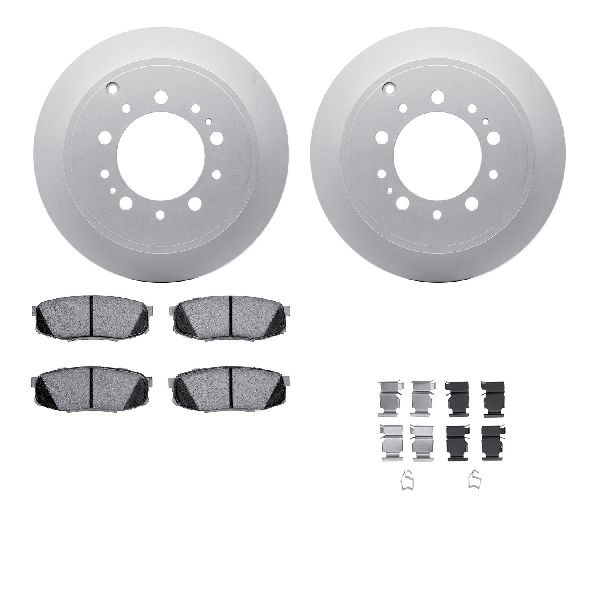 2008-2022 Toyota Sequoia Disc Brake Kit - Rear (Dynamic Friction)