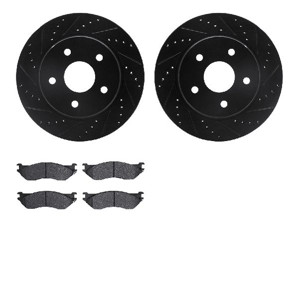 2002-2005 Dodge Ram 1500 Disc Brake Kit - Front (Dynamic Friction)