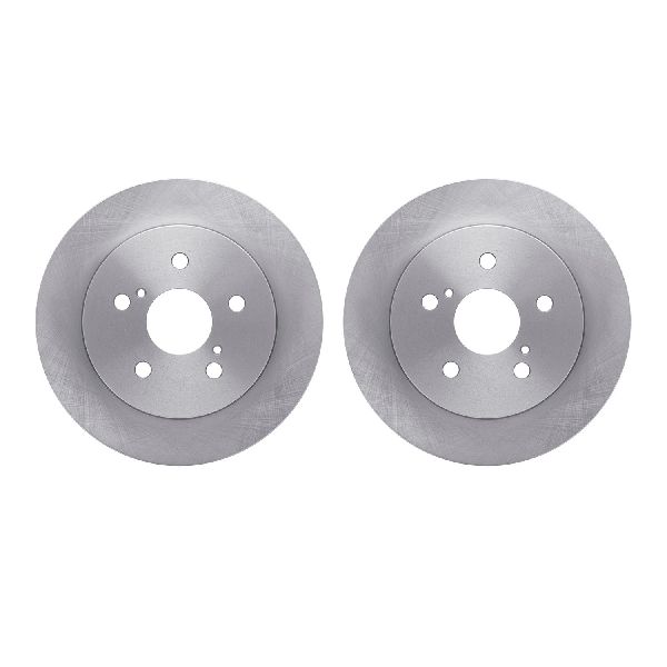 2023-2024 Toyota Prius Disc Brake Rotor Set - Rear (Dynamic Friction)