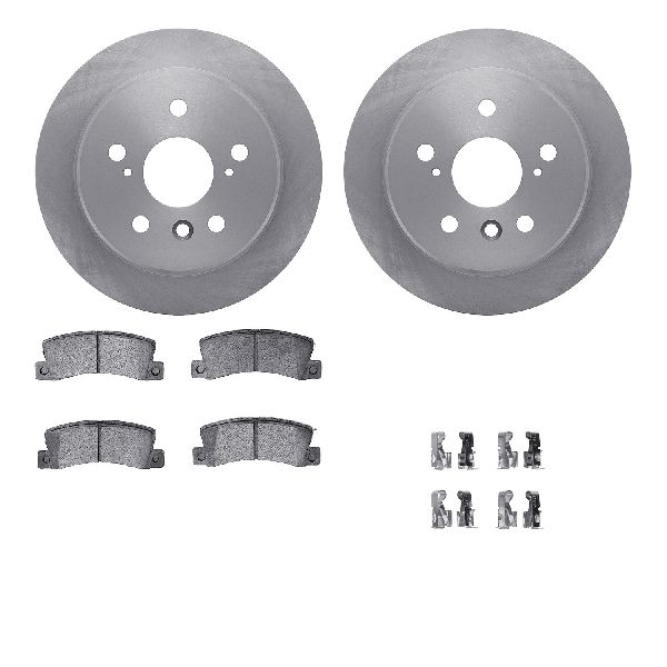 1992-1996 Toyota Camry Disc Brake Kit - Rear (Dynamic Friction)