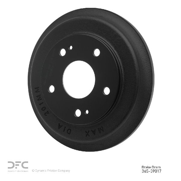 2006-2015 Honda Civic Brake Drum - Rear (Dynamic Friction)