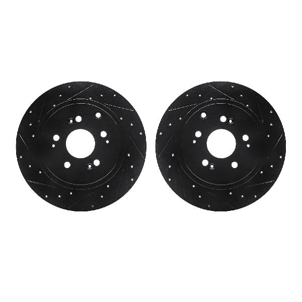 2006-2014 Honda Ridgeline Disc Brake Rotor Set - Rear (Dynamic Friction)