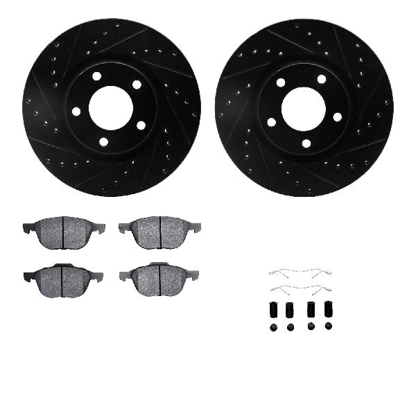 2004-2013 Mazda 3 Disc Brake Kit - Front (Dynamic Friction)