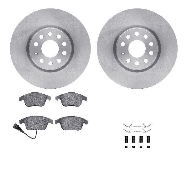 2015-2018 Audi Q3 Disc Brake Kit - Front (Dynamic Friction)