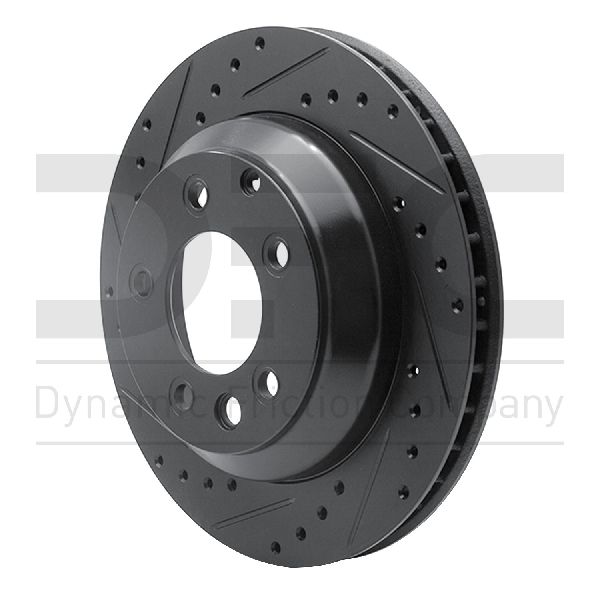 2007-2015 Audi Q7 Disc Brake Rotor - Rear Left (Dynamic Friction)