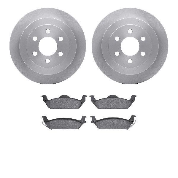 2003-2004 Dodge Dakota Disc Brake Kit - Rear (Dynamic Friction)