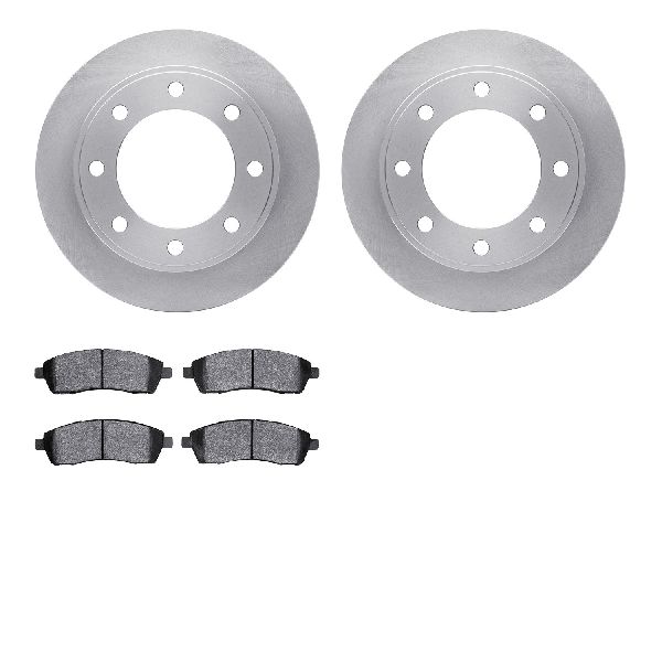 2000-2005 Ford Excursion Disc Brake Kit - Rear (Dynamic Friction)
