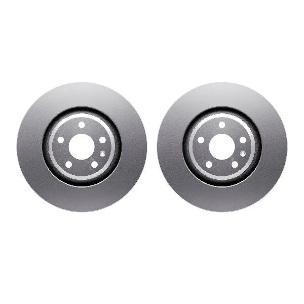 2008-2009 Audi TT Quattro Disc Brake Rotor Set - Front (Dynamic Friction)