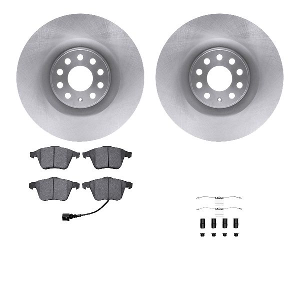 2008-2012 Audi S3 Disc Brake Kit - Front (Dynamic Friction)