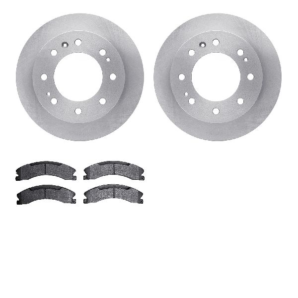 2011-2019 GMC Sierra 2500 HD Disc Brake Kit - Front (Dynamic Friction)
