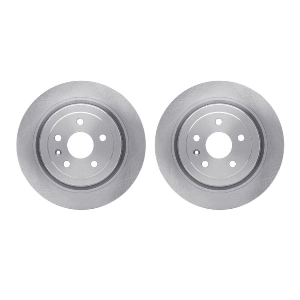 2008-2014 Cadillac CTS Disc Brake Rotor Set - Rear (Dynamic Friction)