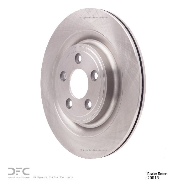 2006-2008 Jaguar S-Type Disc Brake Rotor - Rear (Dynamic Friction)