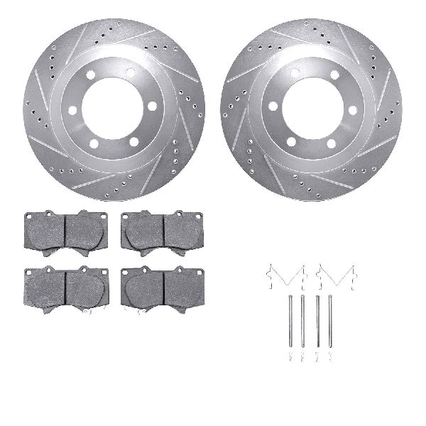 2003-2009 Toyota 4Runner Disc Brake Kit - Front (Dynamic Friction)