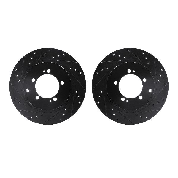 1993-1999 Mitsubishi 3000GT Disc Brake Rotor Set - Rear (Dynamic Friction)