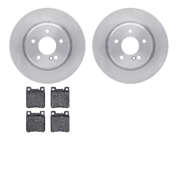 2006-2007 Mercedes-Benz C350 Disc Brake Kit - Rear (Dynamic Friction)
