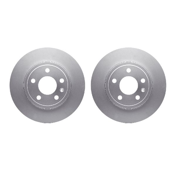 2000-2009 Audi A4 Disc Brake Rotor Set - Rear (Dynamic Friction)