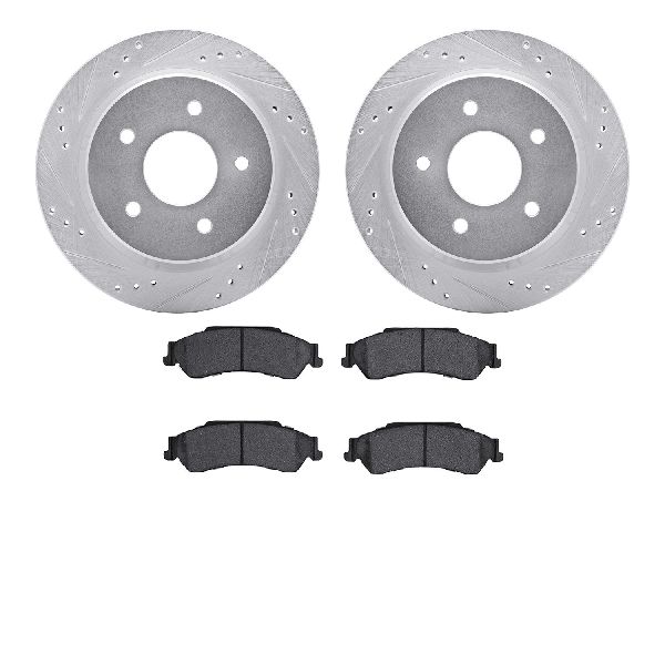 1998-2002 GMC Jimmy Disc Brake Kit - Rear (Dynamic Friction)
