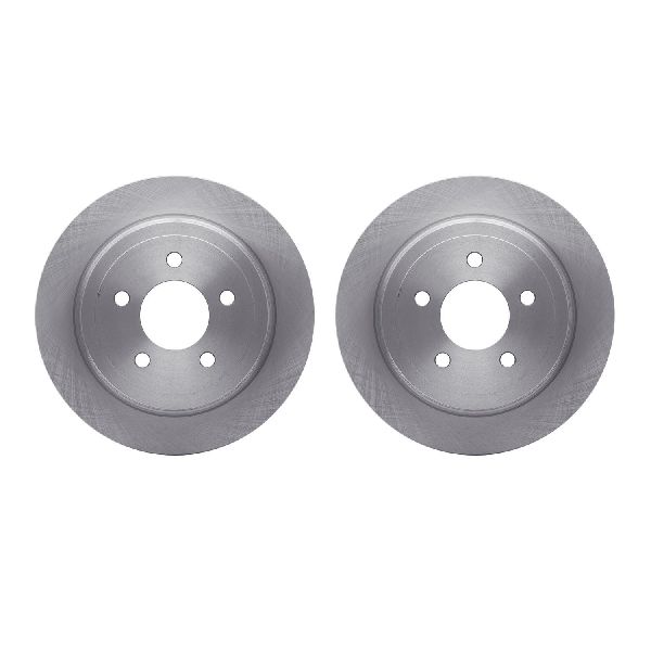 2003-2005 Ford Explorer Sport Trac Disc Brake Rotor Set - Rear (Dynamic Friction)