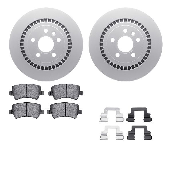2007-2010 Volvo S80 Disc Brake Kit - Rear (Dynamic Friction)
