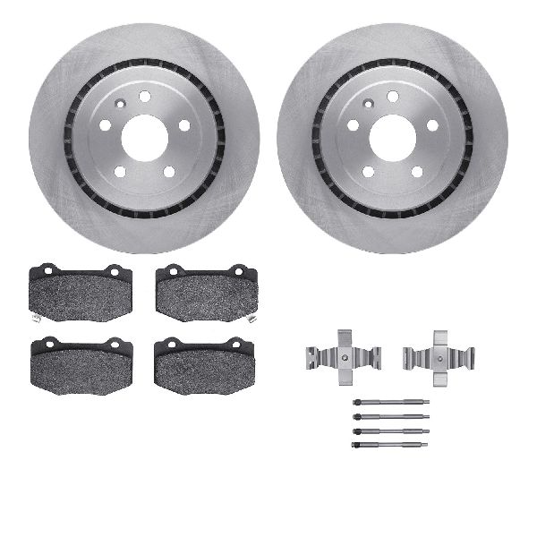2016-2019 Cadillac ATS Disc Brake Kit - Rear (Dynamic Friction)