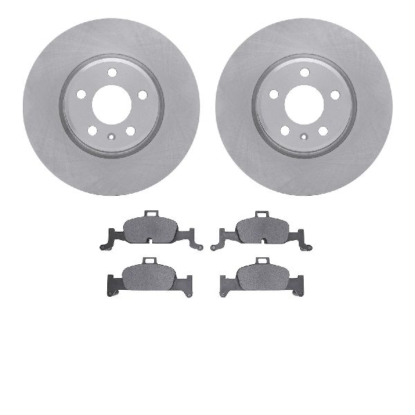 2017-2019 Audi A4 Quattro Disc Brake Kit - Front (Dynamic Friction)