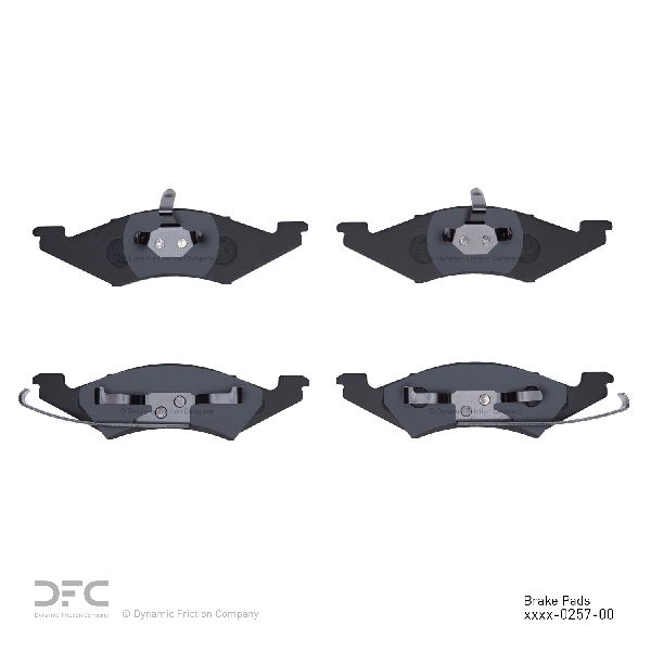 1983-1985 Ford EXP Disc Brake Pad Set - Front (Dynamic Friction)