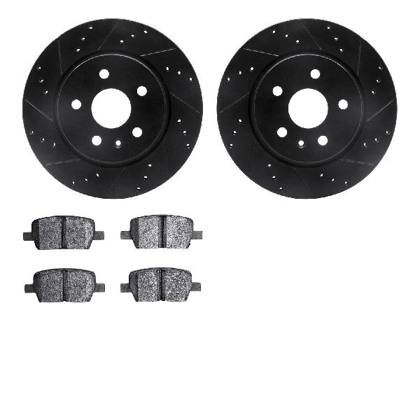 2017-2020 Chevrolet Camaro Disc Brake Kit - Rear (Dynamic Friction)