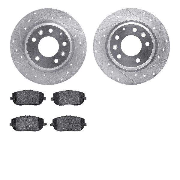 2006-2015 Mazda MX-5 Miata Disc Brake Kit - Rear (Dynamic Friction)