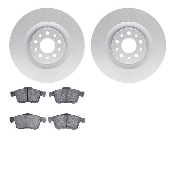 2014-2019 Fiat 500L Disc Brake Kit - Front (Dynamic Friction)