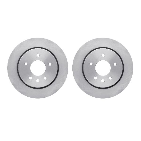 1997-2006 Jaguar XK8 Disc Brake Rotor Set - Rear (Dynamic Friction)