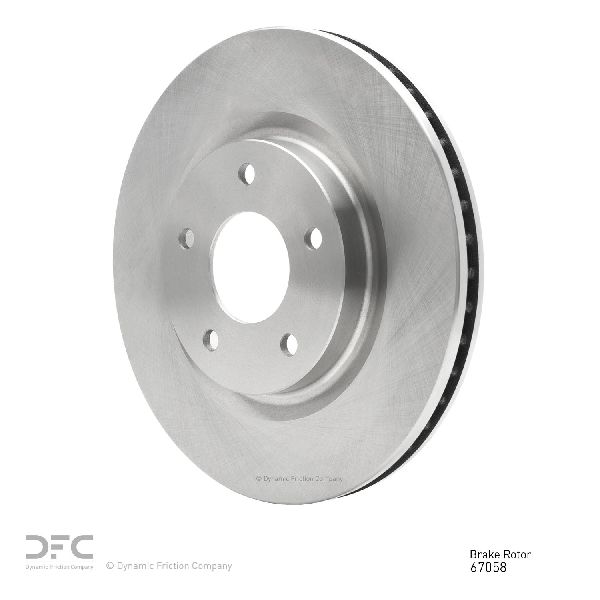 2008-2014 Nissan X-Trail Disc Brake Rotor - Front (Dynamic Friction)