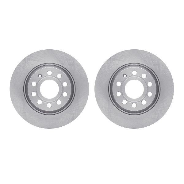 2006-2008 Audi A3 Disc Brake Rotor Set - Rear (Dynamic Friction)