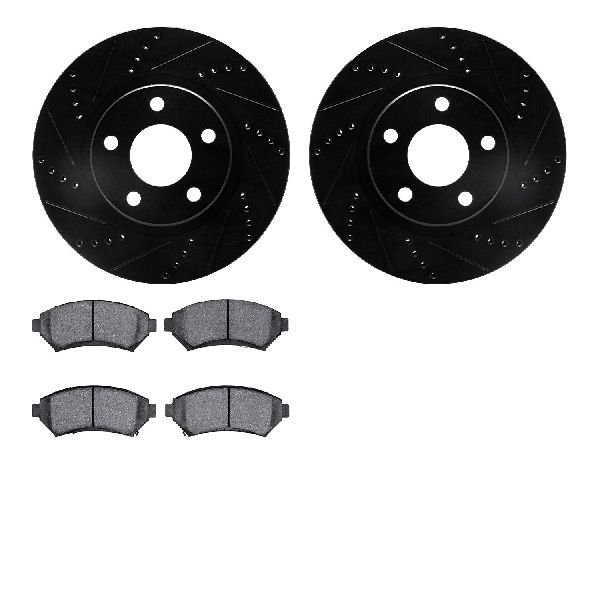 1997-2005 Cadillac DeVille Disc Brake Kit - Front (Dynamic Friction)