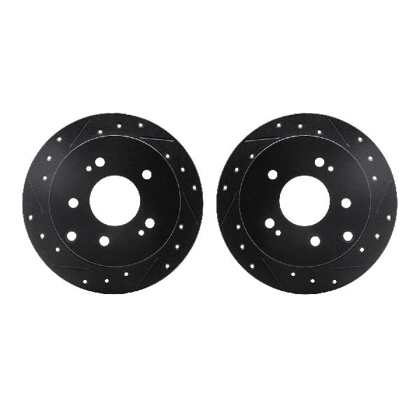 2004-2012 Mitsubishi Galant Disc Brake Rotor Set - Rear (Dynamic Friction)