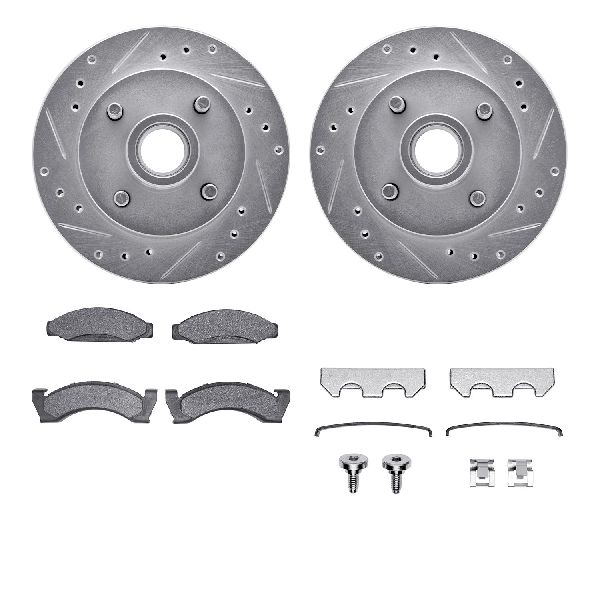 1974-1980 Ford Pinto Disc Brake Kit - Front (Dynamic Friction)