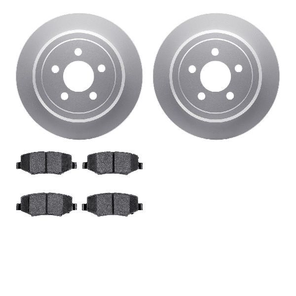 2007-2011 Dodge Nitro Disc Brake Kit - Rear (Dynamic Friction)