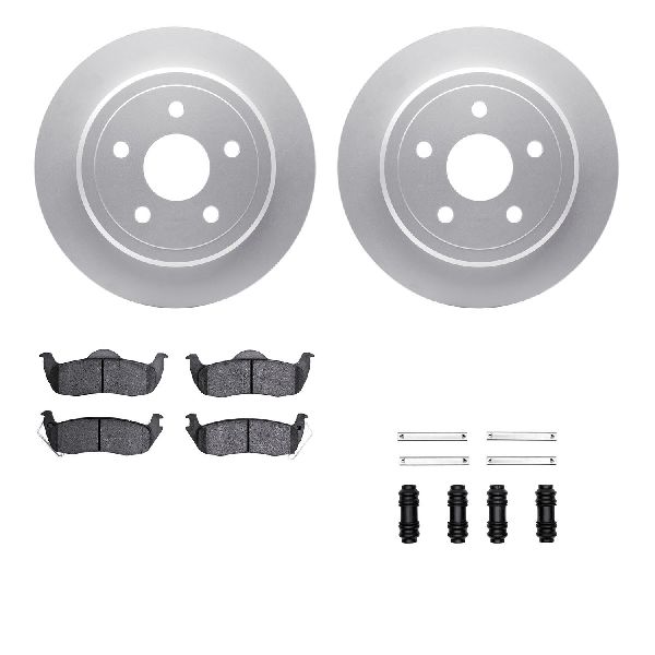 2006-2010 Jeep Commander Disc Brake Kit - Rear (Dynamic Friction)